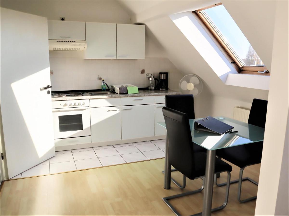 Kuschelige Dachgeschosswohnung Am Clarapark Leipzig Buitenkant foto