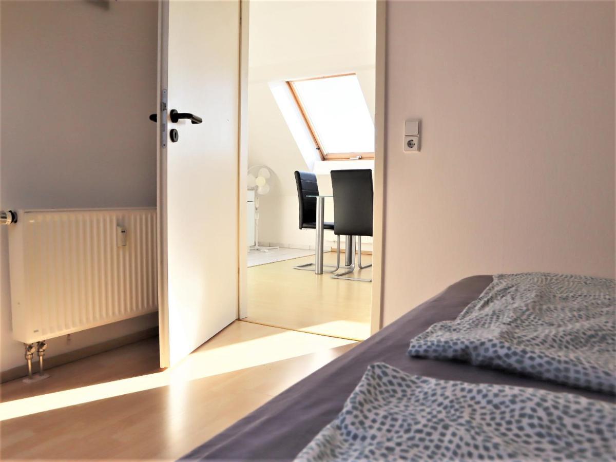 Kuschelige Dachgeschosswohnung Am Clarapark Leipzig Buitenkant foto